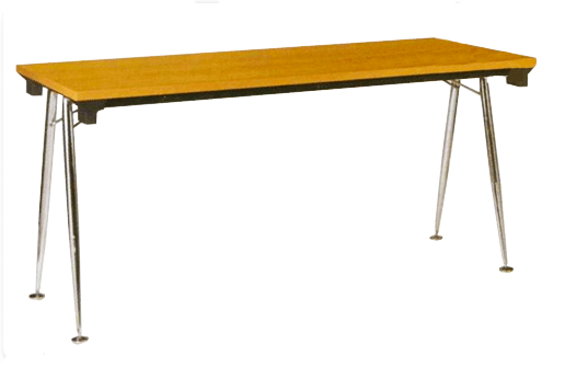 โต๊ะขาตทรงตัววีพับได้ แข็งแรงมีตัวล็อคกันพับ